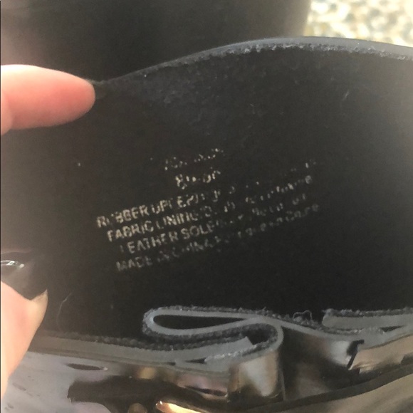 Vince Camuto Black Rubber Boots - Picture 6 of 8